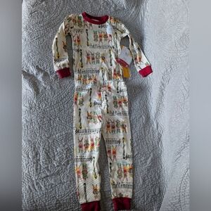 Colorful Music Note Pajama Set